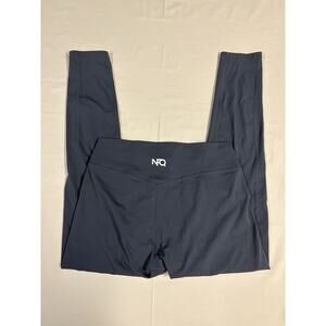 NFQ Leggings Women’s Large Blue Lightweight Performance Stretch Workout Soft EUC